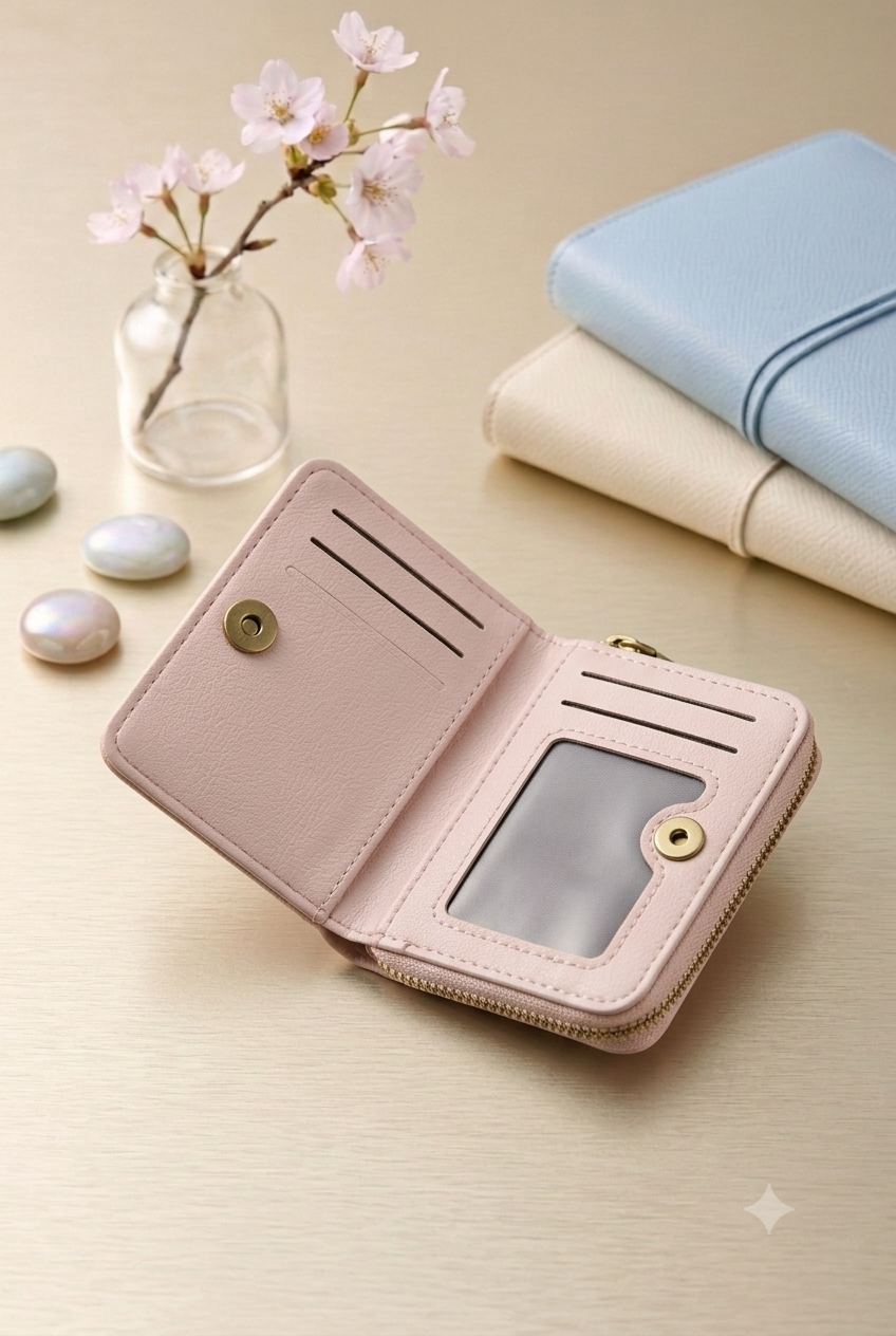 Unicorn Korean Wallet - Pink