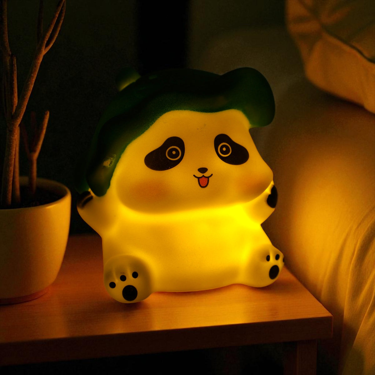 cute Bamboo Panda - Night Lamp