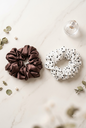 Elegant Satin Hair Scrunchies