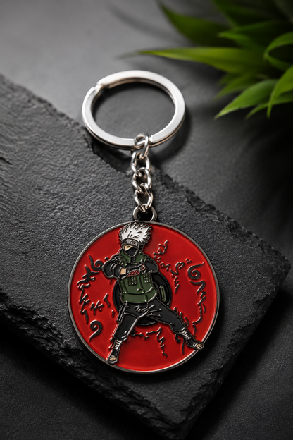 Kakasi Metal Spinner - Keychain