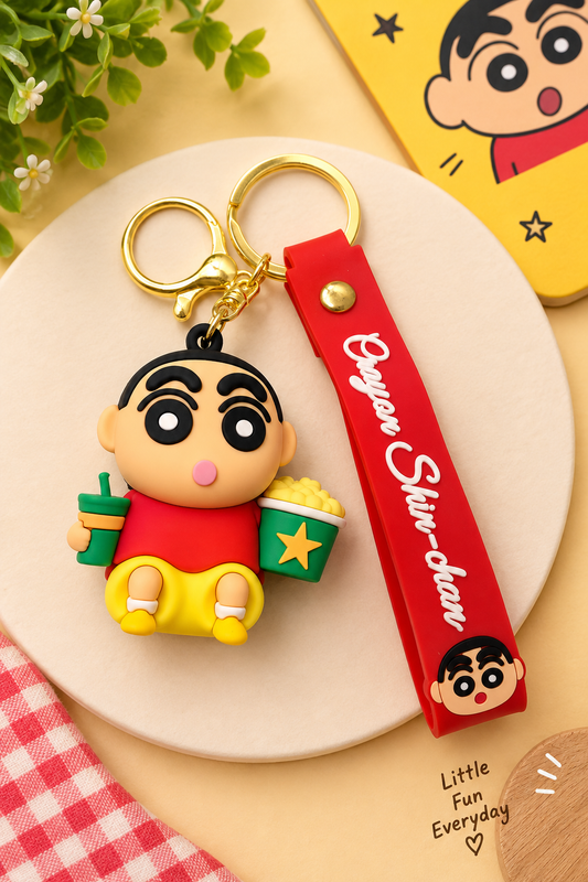 Silicone Shinchan - Keychain