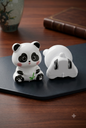 Cute Panda Mini Toy - pull - back