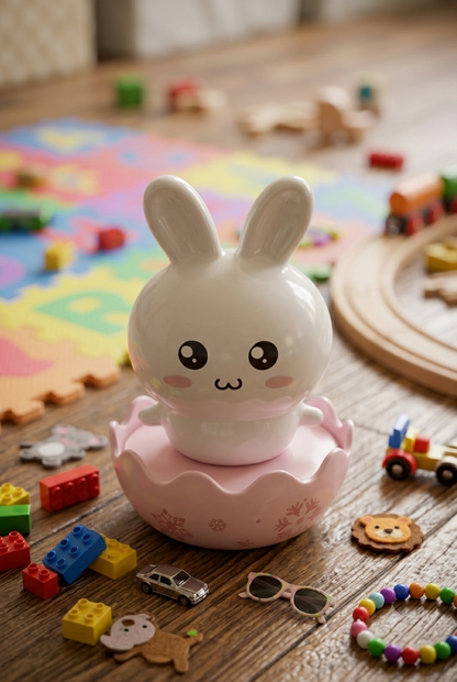 Tumbler Doll -  Roly Poly Toy - Rabbit