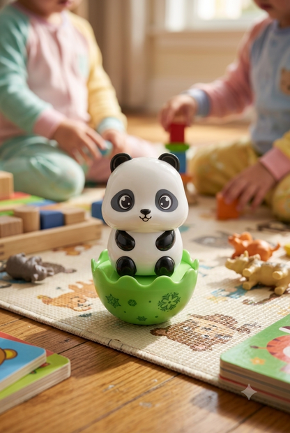 Tumbler Doll - Roly Poly Toy - panda