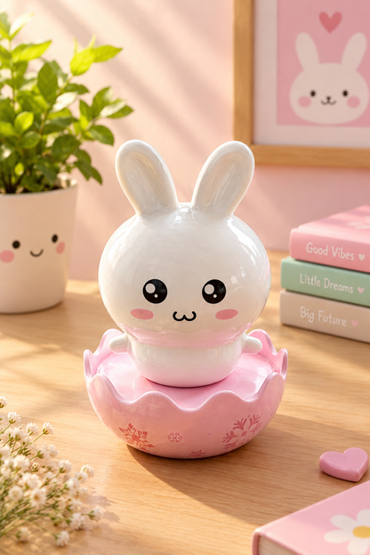 Tumbler Doll -  Roly Poly Toy - Rabbit