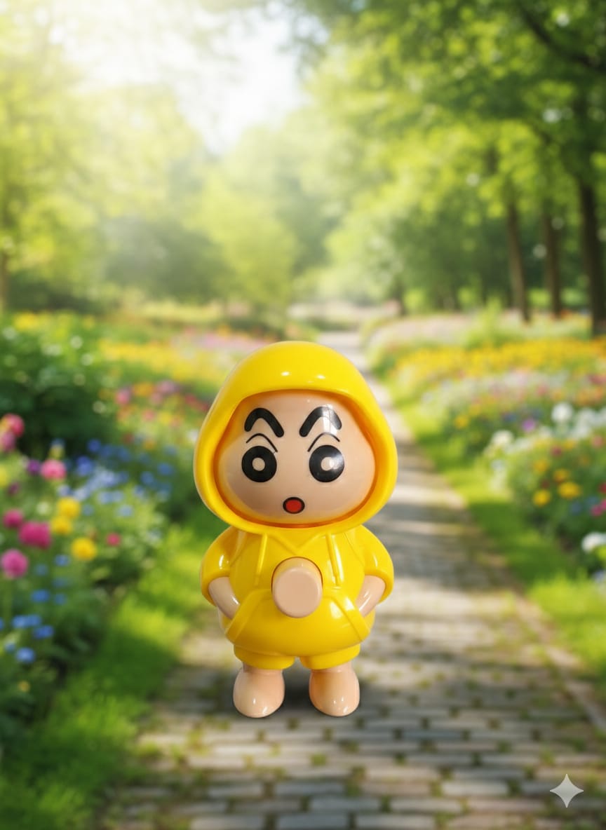 Shinchan Face Changing - Keychain