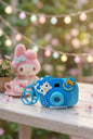 Mini Projector Camera With Keychain - Blue