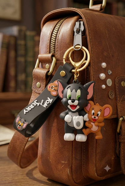 Silicon Tom & Jerry - Keychain