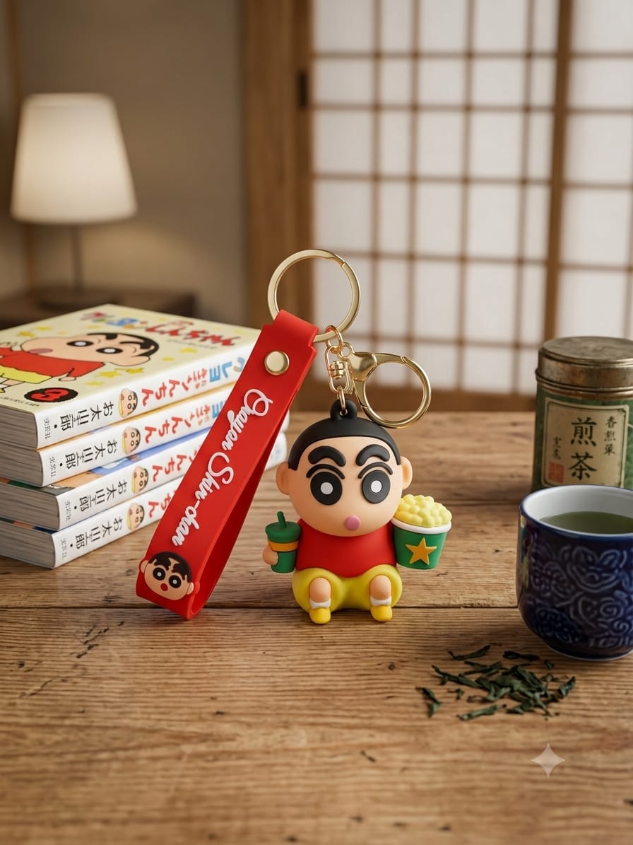 Silicone Shinchan - Keychain
