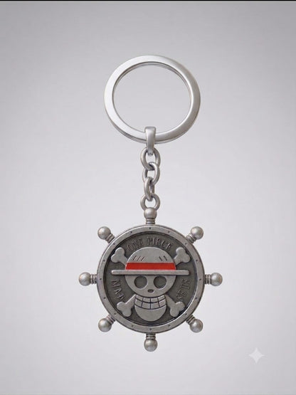 Metal  Luffy - Keychain