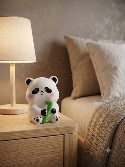 Mini Bamboo Panda Lamp