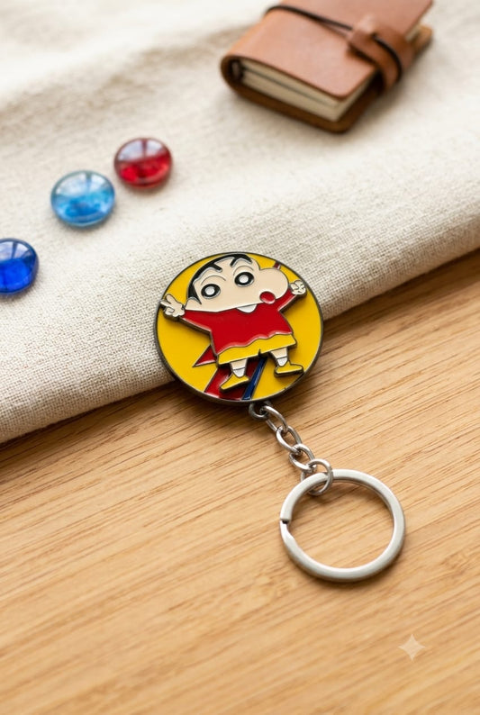 Shinchan Metal Spinner - Keychain