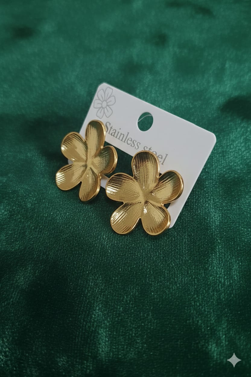 Metal Opan Flower - Anti Tarnish
