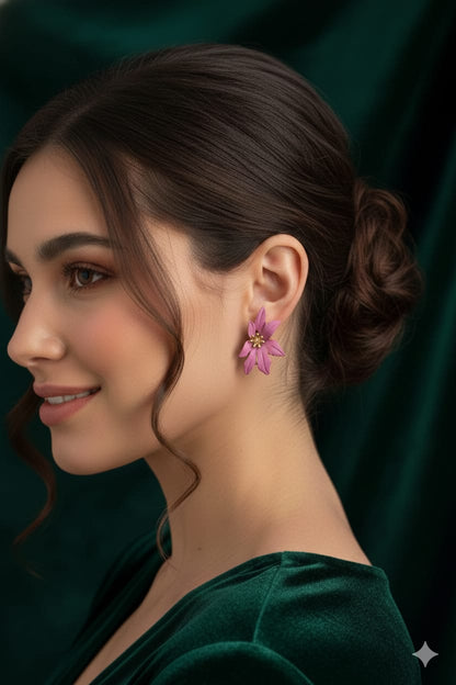 Aster Earrings - Korean