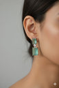Dual Green Quartz - American Diamond