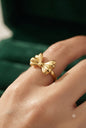 Bow Blossom Ring - Anti Tarnish