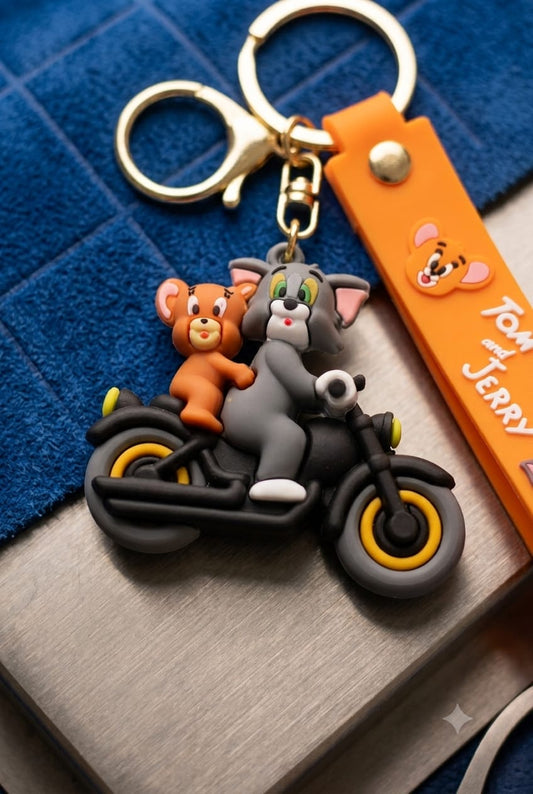 Tom and Jerry Keychain