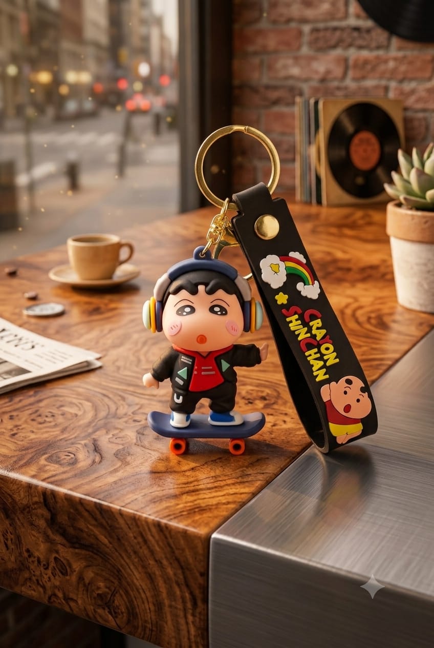 Silicone Shinchan - Keychain
