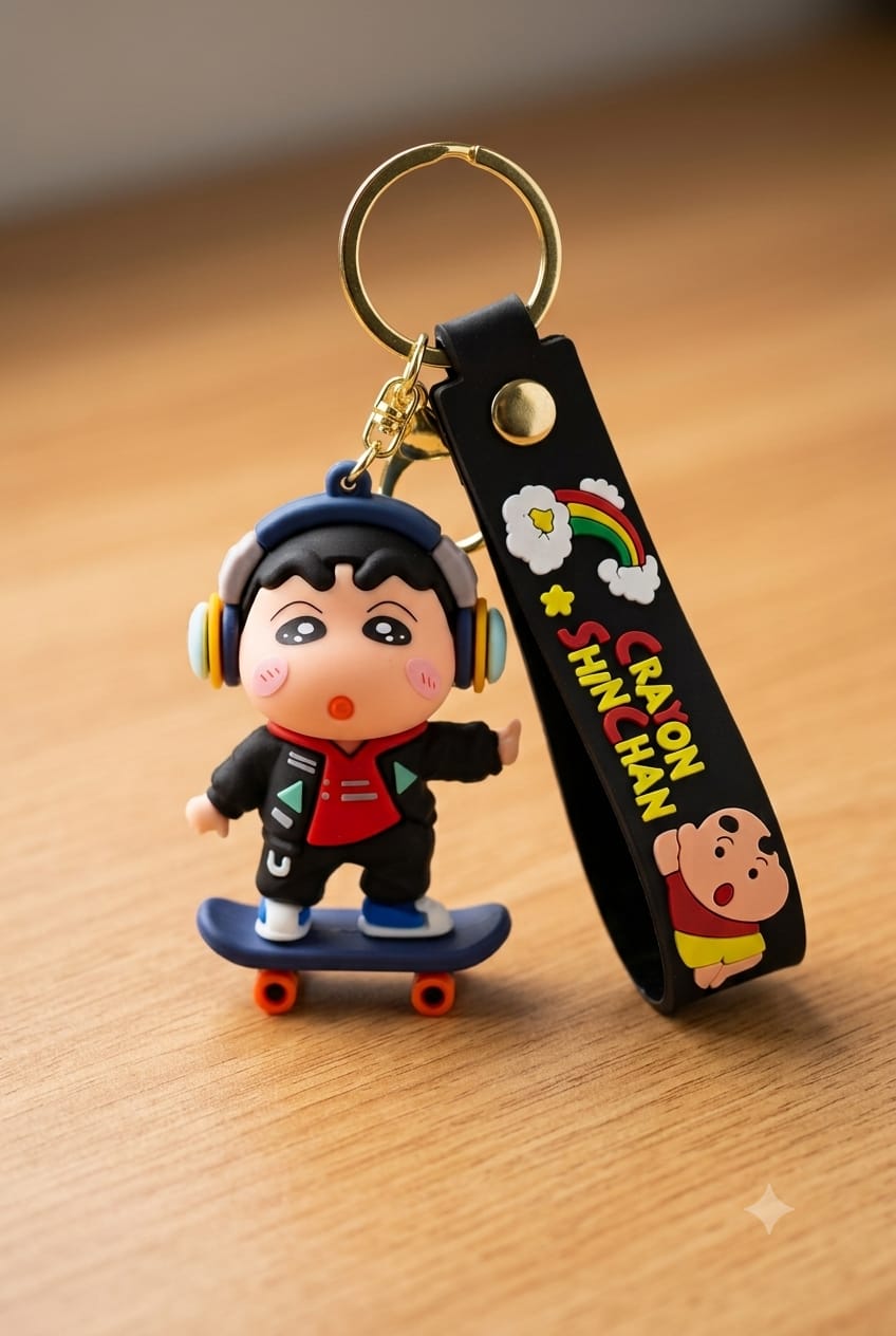 Silicone Shinchan - Keychain