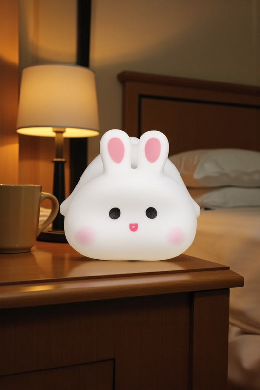 Cute Mini Sleeping Rabbit - Night Lamp