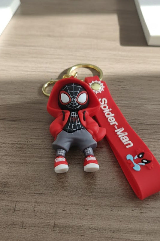 Silicone Spiderman - Keychain